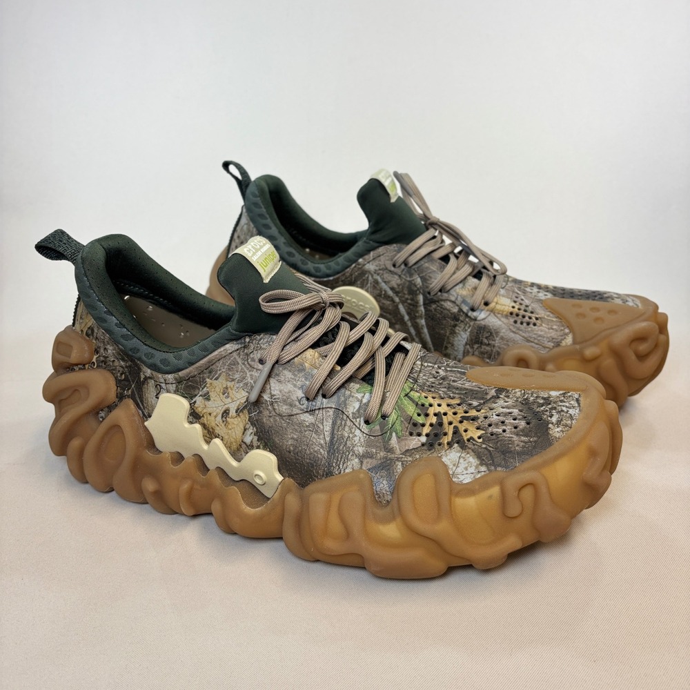 Crocs Salehe Bembury Juniper Realtree Camo Pollex Sneaker Men's 13 EUC